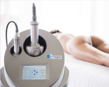 Load image into Gallery viewer, Endospheres Cellulite Massage device and a customer. Endospheres reduces cellulite and tightens, tones, and firms the skin.